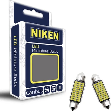 Niken C5W Sofit Beyaz Led Ampul Canbus 39mm 12V 30 Led Fiyatı