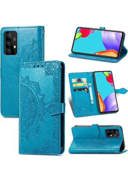 Samsung A72 5g Basit Iş Darbeye Zarif Desen Flip Case (Yurt Dışından) fiyatları