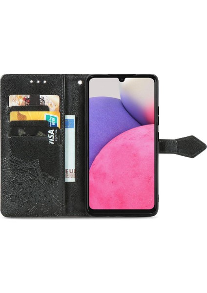 Samsung A33 5g Deri Kılıf Için Basit Iş Zarif Desen (Yurt Dışından) modelleri