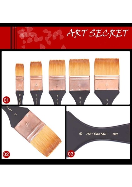 60 1 Adet Tarzı Artsecret Paint Artist Bruf 1 Adet Kore Sentetik Saç Teneke Yüksük Ithalat Ahşap Saplı Çok Fonksiyonlu Sanat Malzemeleri (Yurt Dışından) indirimleri