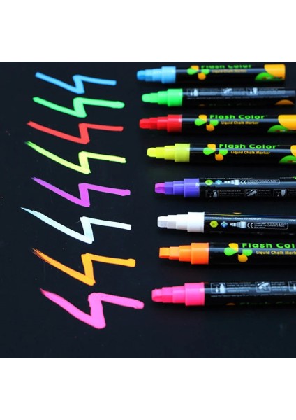 Pembe Tarzı Silinebilir Renkli Fosforlu Kalemler LED El Yazısı Floresan Kalem Karatahta Kalem Işaretleyici Yaratıcı Grafiti Boya Kalemi Okul Kırtasiye (Yurt Dışından) fiyatları