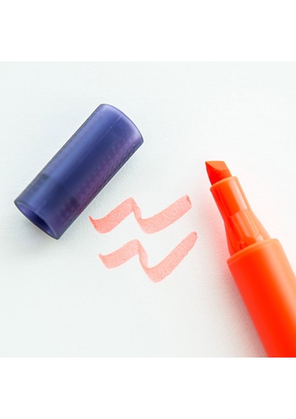 Kırmızı Stil 8 Renk Sta Gle Kafa Işaretleyici Kalem Kafa Kalem Not Kalem Vurgu Işaretleyici Işaretleme Öğrenci Sanat Fosforlu Kalem (Yurt Dışından)