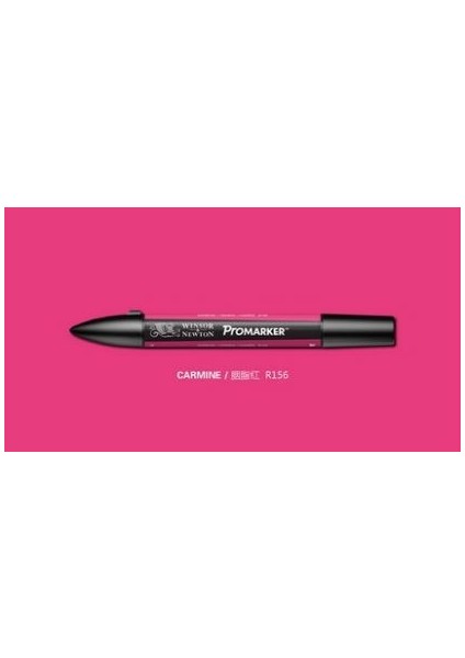 Karmin Tarzı Winsor & Newton Promarker Çift Uçlu Grafik Marker Kalemler Profesyonel Tasarım Kalemler Kırmızı ve Orangetone (Yurt Dışından)