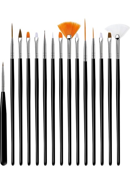 Set 8 Stili Lld Naylon Saç Ahşap Saplı Suluboya Boya Fırçası Kalem Seti Öğrenmek Için Diy Yağlı Akrilik Boyama Sanat Boya Fırçaları Malzemeleri (Yurt Dışından)