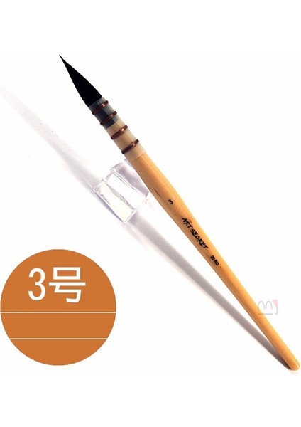 3 Numaralı Stil Ithal El Yapımı Sincap Saç Suluboya Boya Fırçaları Yuvarlak Fırça Kalem Sanat Boyama Seti, Guaj Washmop Sanat Malzemeleri (Yurt Dışından) fiyatları