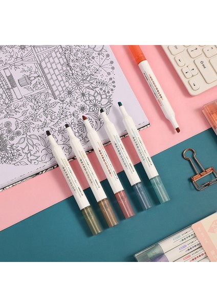 HP7251C Stili Et Sevimli Morandi Fosforlu Kalem Yüksek Li Yaratıcılık Floresan Kalem Günlük Kalemler Marker Kalem Sanat Malzemeleri (Yurt Dışından) fiyatları