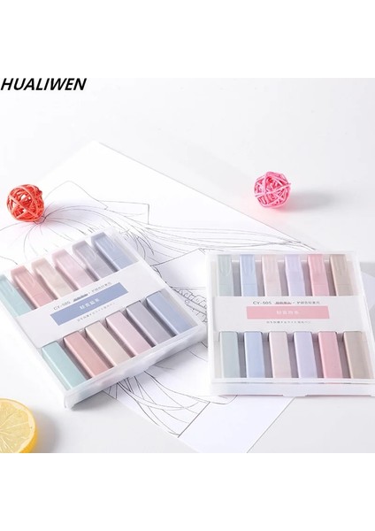 Sarı Stil 6ADET Yumuşak Uç Fosforlu Kalem Açık Renk Kawaii Işaretleyici Kalem Dıy Fotoğraf Albümü Dergisi Floresan Kalem Okul Öğrenci Kırtasiye (Yurt Dışından) fiyatları