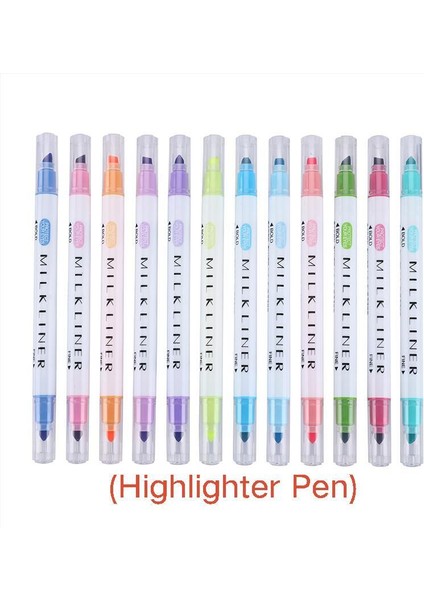 NO.4428 Tarzı Lot Fosforlu Kalem Pastel Işaretleyiciler Floresan Kalem Suluboya Fosforlu Kalemler Çizim Boyama Sanat Sabit Malzemeleri (Yurt Dışından)