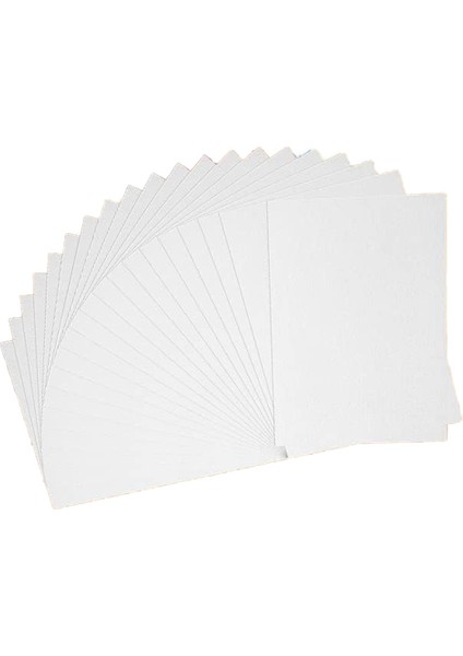 60 Yaprak Suluboya Kağıdı, Soğuk Pres %50 Pamuk 140LB /300GSM Asitsiz Toplu Beyaz Kağıt (7,68 x 5,31 Inç) (Yurt Dışından)