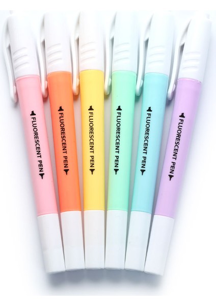 B Tarzı Et Çift Kafa Floresan Fosforlu Kalem Işaretleyiciler Pastel Cetvel Kalemi Öğrenci Okul Ofis Malzemeleri Için Sevimli Kırtasiye (Yurt Dışından) indirimleri