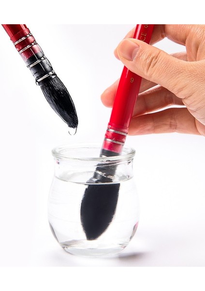 R4 Stili 1 Adet Sincap Saç Boya Fırçası Suluboya Akrilikler Için Mürekkep Guaj Yağı Antik Kafiye Tarzı Sanatçı Boyama Fırçası Sanat Malzemeleri (Yurt Dışından)