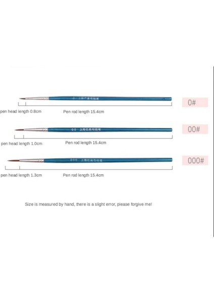 Doğal Gümüş 000 Stili Et Ince El-Boyalı Ince Kanca Çizgi Kalem Kısa Ahşap Çubuk Çizim Sanat Kalem Boya Fırçası Sanat Malzemeleri Naylon Fırça Özel Teklif (Yurt Dışından) modelleri