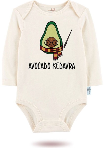 2 Li Organik "avocado Kedavra" Baskılı Uzun Kollu Bebek Body Zıbın UZUNEKRU-GÜNEŞ-720 fiyatları