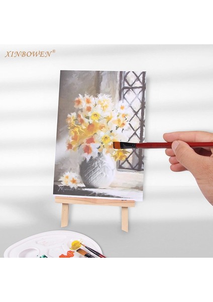 Gümüş 6 Adet Tarzı Et Naylon Saç Yağlı Boya Fırçası Yuvarlak Filbert Melek Düz Akrilik Öğrenme Sanatçılar Için Diy Suluboya Kalem Ressamlar Yeni Başlayanlar (Yurt Dışından)