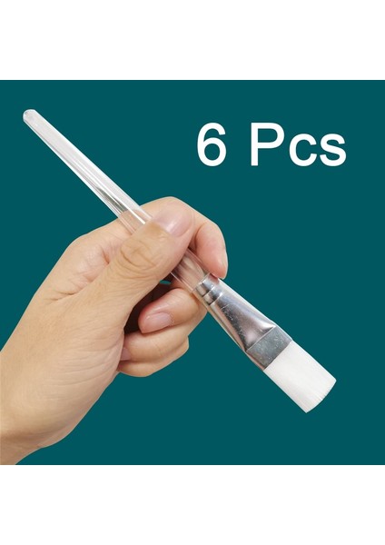 6 Adet Tarzı 10- Şeffaf Plastik Saplı Fırça Suluboya Boya Bruool Malzemeleri Sanat Aksesuarları Maske Fırçası Makyaj Aracı Fırça (Yurt Dışından) fiyatları