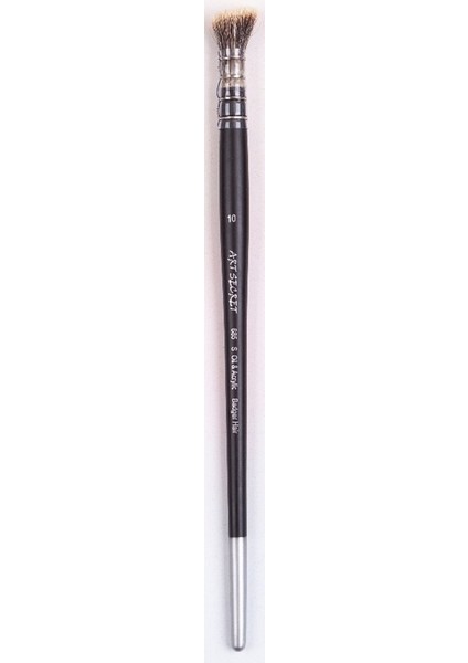 SIZE10 1 Adet Stil Artsecret Porsuk Saç Ahşap Saplı Yağ ve Akrilik Boyama Sanat Fırça Çizim Guaj Aquarelle Kumaş Özel (Yurt Dışından)