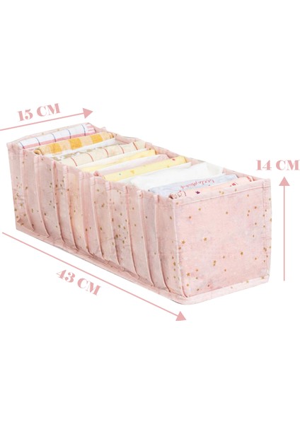 Bebek Akordiyon 8 Bölmeli Organizer Çekmece Düzenleyici Bebek Odası Düzenleyici fiyatları