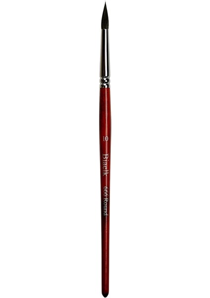 SIZE10 Tarzı Yüksek Li Yuvarlak Sincap Karışımı Saç Ahşap Saplı Suluboya Akrilik Sanatçı Sanat Aracı Malzemeleri Boya Fırçası (Yurt Dışından)