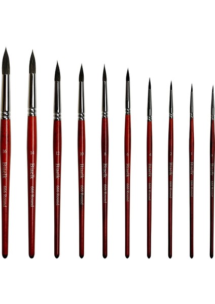 SIZE10 Tarzı Yüksek Li Yuvarlak Sincap Karışımı Saç Ahşap Saplı Suluboya Akrilik Sanatçı Sanat Aracı Malzemeleri Boya Fırçası (Yurt Dışından) modelleri