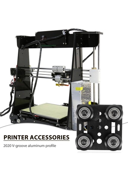 3D Yazıcı Aksesuarları Avrupa Standardı 2020 Alüminyum Profil Kasnak V Yuvası Yapı Portal Plakası (Yurt Dışından)