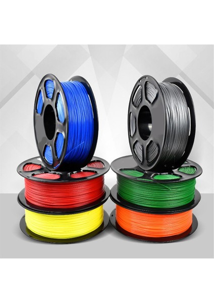 3D Yazıcı Filamenti, Petg Filamenti, 3D Yazıcı Için 1.75MM Filament 1kg Makara Petg Kırmızı (Yurt Dışından)