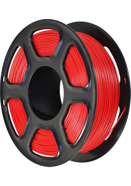 3D Yazıcı Filamenti, Petg Filamenti, 3D Yazıcı Için 1.75MM Filament 1kg Makara Petg Kırmızı (Yurt Dışından)