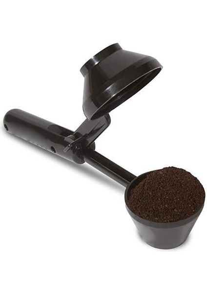 2 Adet Kahve Kepçesi ve Tek Doldurulabilir Kapsül Için Huni 2 Yemek Kaşığı Bölümlenmiş 2 In1 Kahve Kaşığı Kaşık (Yurt Dışından) fırsatları