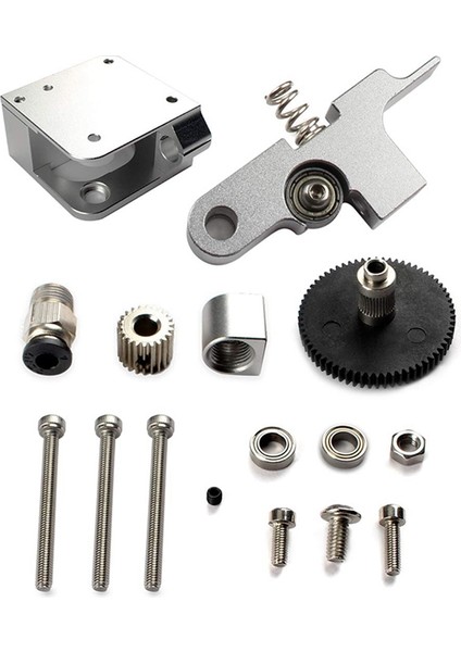 Direct Drive Standart Montaj Braketi 1.75MM Bowden Adaptörü Prusa I3 Mk2 V5 Anycub I3 Parçaları ile Uyumlu (Yurt Dışından)