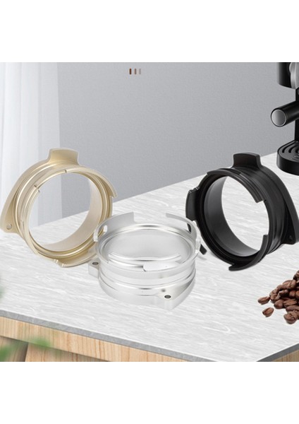 Alüminyum Kahve Tozu Dozaj Halkası 54 mm Kahve Kahve Makineleri Için Dönebilen Döngü Döner Toz Halkası (Siyah) (Yurt Dışından) fiyatları