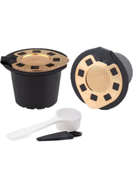 Kahve Makinelerine Uyumlu Yeniden Kullanılabilir Kapsüller Doldurulabilir Kahve Kapsül Filtresi (Yurt Dışından) indirimleri