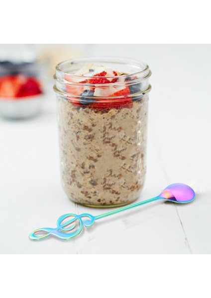 Müzik Notası Kaşıkları 6'lı Paket Sevimli Çay Kaşıkları 18/10 Paslanmaz Çelik Personel Müzik Notasyonu Şekilli Kahve Kaşıkları (Yurt Dışından) indirimleri