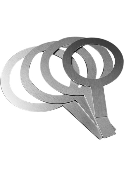 Sprey Alev Paslanmaz Çelik Yıkayıcı Heytea Brulee Dalga Çay Karamel Kızartma Kapağı Süt Fincan Seti 78/95/100/105MM (Yurt Dışından)