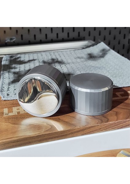 Kahve Dolum Tozu Sabotajı, Kahve Tozu Tozu Çekici, 58MM Kendiliğinden Düşen Yerçekimi Tozu Sabotajı Siyah ve Gümüş B (Yurt Dışından) fırsatları