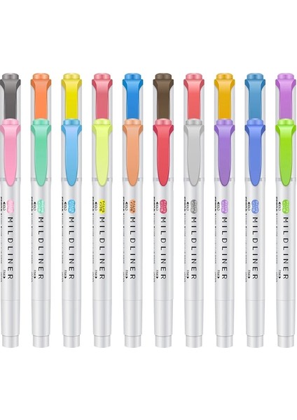 Bay Kırmızı Stili Zebra Wkt7 Mıldlıner Fosforlu Kalemler Pastel Renkler Metin Işaretleyiciler Odak Kalemi Japon Öğrenci Kırtasiye (Yurt Dışından)