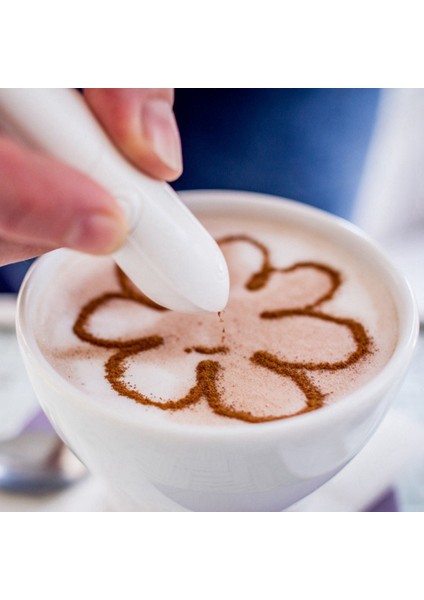 5 Paket Elektrikli Latte Kalem Kek Dekorasyon Kalem Pişirme Pasta Araçları Kahve Dekorasyon (Yurt Dışından) modelleri