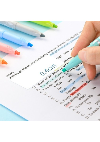 Doğa Kırmızı Stili Lot Silinebilir Fosforlu Kalem Frixion Mürekkep Floresan Pastel Doğa Renk Marker Liner Çizim Yazı Okulu Için A6250 (Yurt Dışından) fırsatları