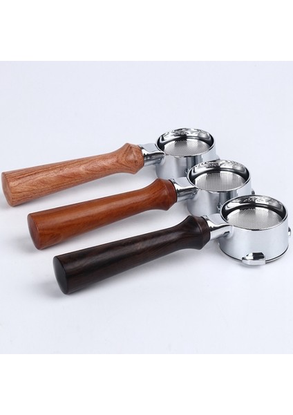 M10 Portafilter Kolu Espresso Kahve Makinesi Ahşap Saplı Kahve Makinesi Cafe Araçları Aksesuarları Barista, B (Yurt Dışından)