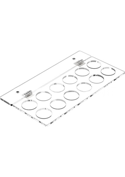 Tutucu, Dolap Altı Çekme Depolama Kahve Tutucu 12 Fincan Bölmesiyle Uyumlu, Yerden Tasarruflu Kahve Kapsülleri Rafı Şeffaf (Yurt Dışından)