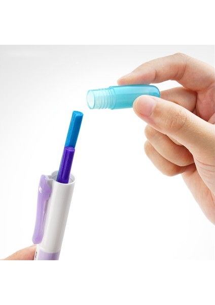 Yeşil Sarı Stil 2 Çizgi Rengi Fosforlu Kalem Kalem Floresan Işaretleyici Nokta Kalemi Çizim Için Vurgulama Boya Ofis Okul Öğrenci Günlüğü F457 (Yurt Dışından) indirimleri