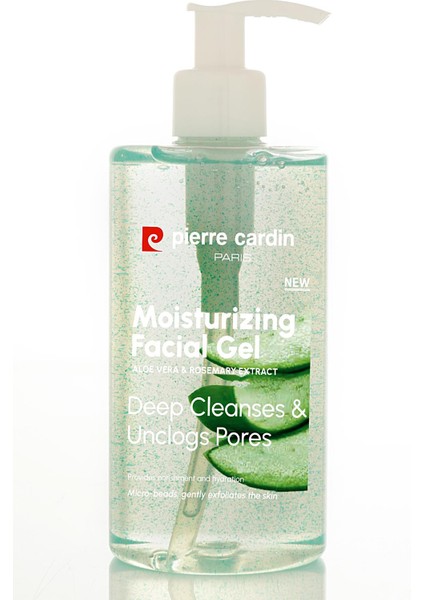 Moisturizing Facial Cleanser With Aloe Vera & Rosemary Extract-Köpük Jel