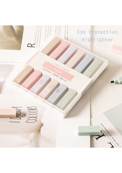 Wj2 02 Stili Et Çift Uçlu Fosforlu Kalemler Kawaii Şeker Renk Manga Işaretleyiciler Midliner Pastel Fosforlu Kalem Seti Kırtasiye (Yurt Dışından) fiyatları