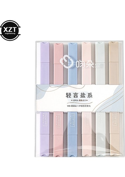 D Stili Et Çift Uçlu Fosforlu Kalemler Kawaii Şeker Renk Manga Işaretleyiciler Mildliner Pastel Fosforlu Kalem Seti Öğrenci Çocuk Kırtasiye (Yurt Dışından) fiyatları