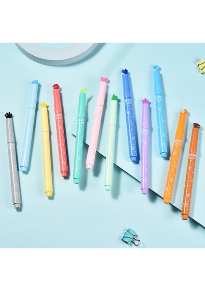 1 Adet Elma Tarzı 6 Adetlot Sevimli Şeker Renkli Fosforlu Kalemler Mürekkepler Damga Kalem Yaratıcı Işaretleyici Kalem Okul Malzemeleri Ofis Kırtasiye Çocuklar Için Hediyeler (Yurt Dışından) fırsatları