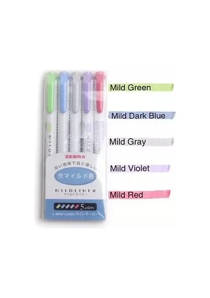 Açık Renk 5 Adet Tarzı 3 Adet Veya Et Japonya Zebra Hafif Astar Çift Başlı Floresan Kalem Yaratıcı Fosforlu Kalemler Marker Kalem Okul Malzemeleri Kawaii (Yurt Dışından)