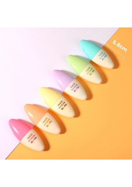 D Stili Ute Mini Gülen Yüz Hap Fosforlu Kalem Güzel Karikatür Boyama Kalem Işaretleme Kalemleri Öğrencileri Kırtasiye Malzemeleri Öğrenmek (Yurt Dışından)