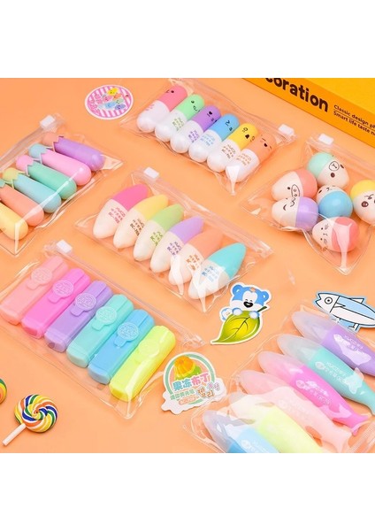 D Stili Ute Mini Gülen Yüz Hap Fosforlu Kalem Güzel Karikatür Boyama Kalem Işaretleme Kalemleri Öğrencileri Kırtasiye Malzemeleri Öğrenmek (Yurt Dışından) modelleri