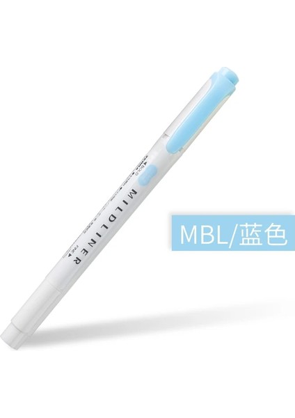 Mbl Mavi Tarzı Zebra Wkt7 Mıldlıner Fosforlu Kalemler Pastel Renkler Metin Işaretleyiciler Odak Kalemi Japon Öğrenci Kırtasiye (Yurt Dışından)