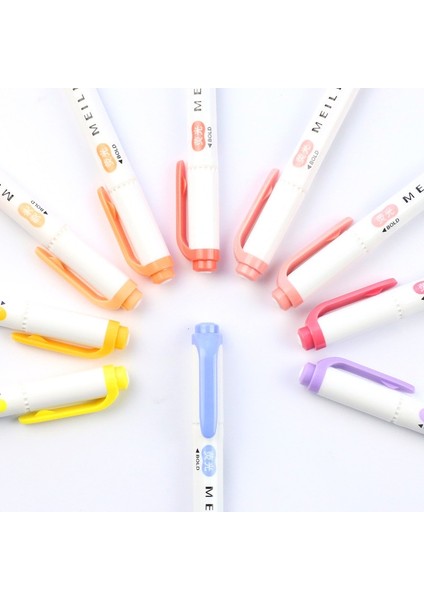 5 Adet-Set Tarzı Fosforlu Kalemler Pastel Işaretleyiciler Sanat Çizimi Için Çift Uçlu Floresan Kalem Doodling Işaretleme Okul Ofis Kırtasiye (Yurt Dışından) indirimleri