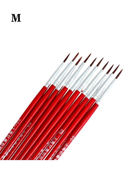 Kırmızı M Tarzı Et Ince El Boyalı Ince Kanca Çizgi Kalem Çizim Sanat Kalem Boya Fırçası Naylon Fırça Akrilik Boyama Kalem Sanat Malzemeleri (Yurt Dışından) fiyatları