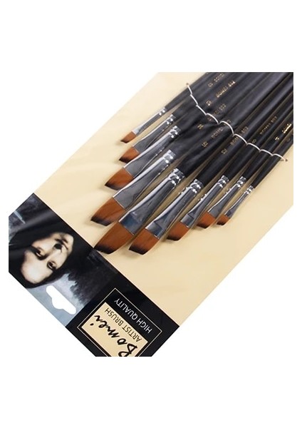 Açısal Fırça Stili Et Boya Fırçası Seti Yağlı Boya Fırçası Boyama Fırçası Suluboya, Yağ, Akrilik Fırça Peel Para Pintura Sanat Malzemeleri (Yurt Dışından)